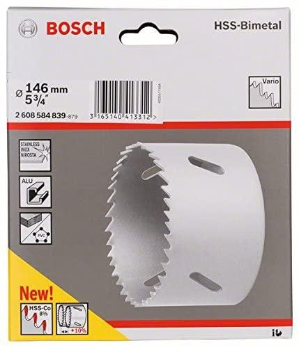 Produktbild Bosch Professional Zubehör Lochsäge HSS-Bimetall für Standardadapter, 146 mm, 5 3/4-Zoll (146 mm)