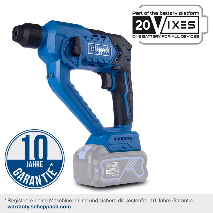 Image du produit Scheppach Marteau perforateur sans fil C-RHD130-X (DIY) (Fonctionnement sur batterie)