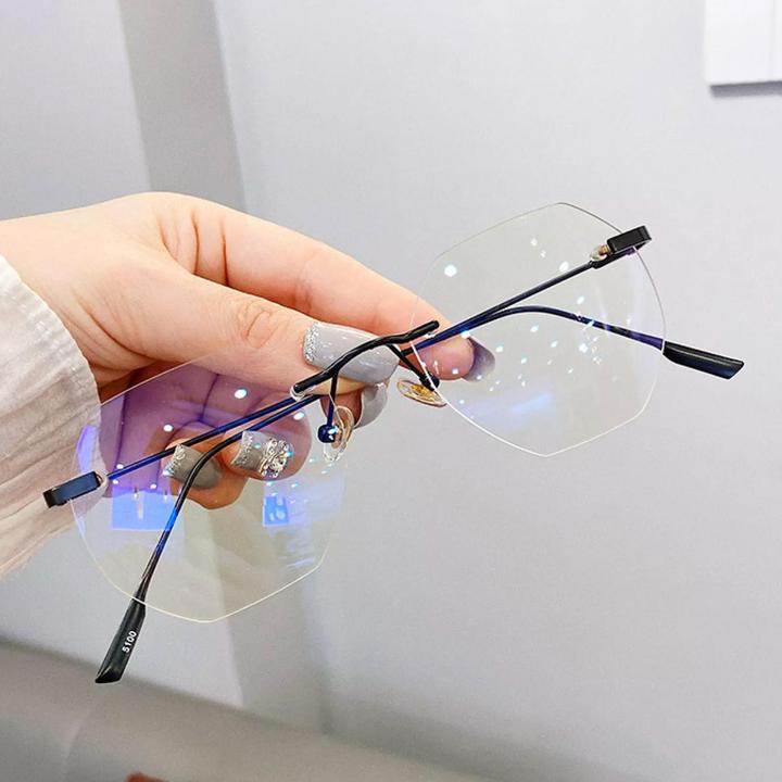 Produktbild JTI Anti-Blaulicht-Brille, ohne Rand - Schwarz