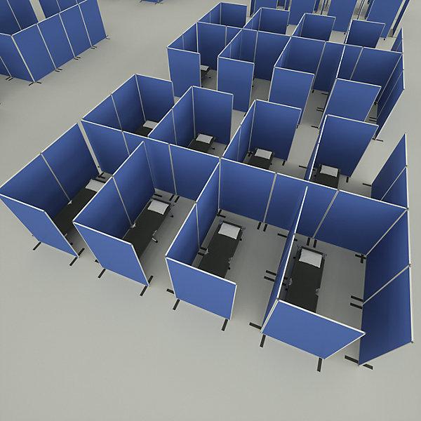 Produktbild Magnetoplan Präsentationswand (1250 x 1800 x 350 mm)