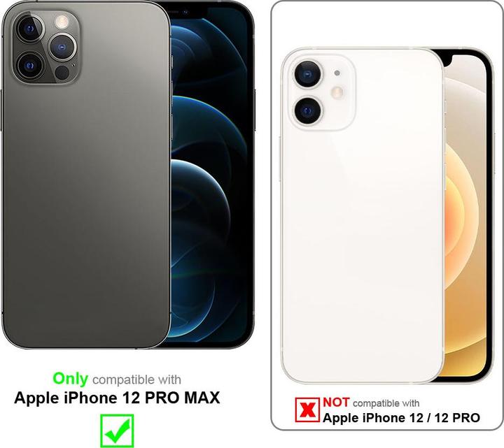Produktbild Cadorabo Hülle für iPhone 12 PRO MAX kompatibel mit Magsafe inkl. Kameralinsen Schutz (Apple iPhone 12 Pro Max)