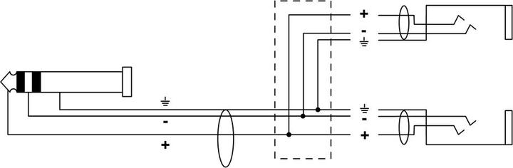 Produktbild Cordial Cfy Vkk (0.30 m, 6.3mm Klinke (Jack))