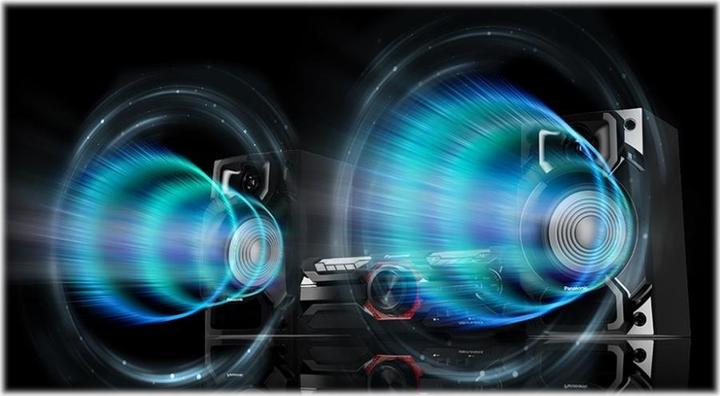 Actual product image Panasonic SC-AKX320 (Bluetooth, CD player, 1x 450 W)