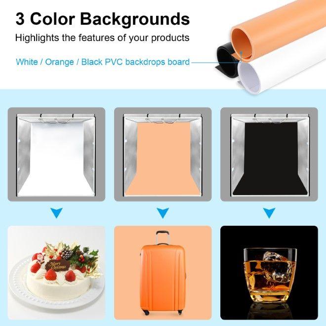 Produktbild Puluz 80cm Folding Studio Shootiung Tent Soft Box (Aufnahmebox)