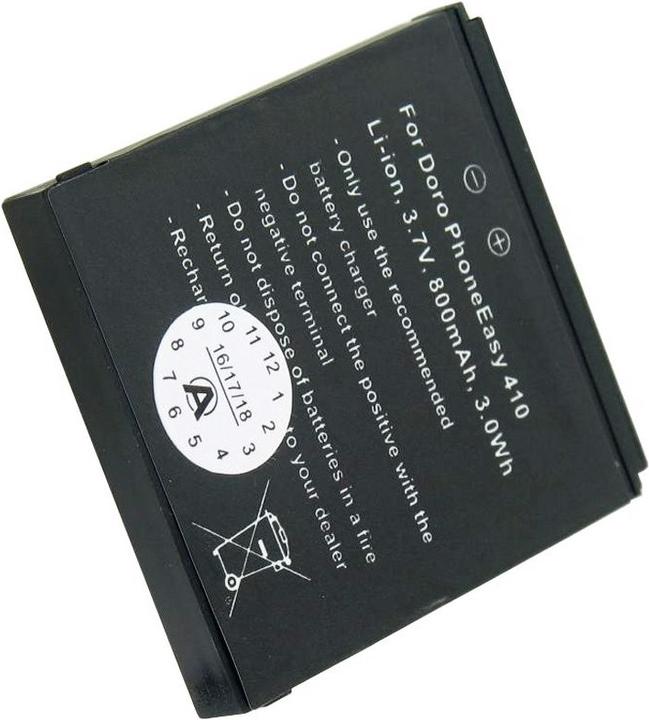 Image du produit Doro Akku PhoneEasy 410, Phone Easy 610, SHELL01A Care Clamshell