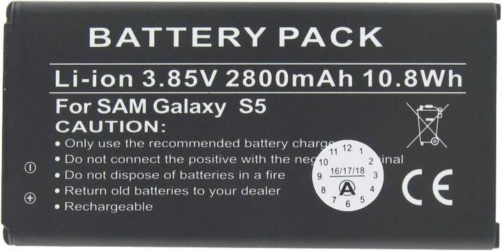 Actual product image Samsung Akku Galaxy S5