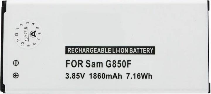 Actual product image Samsung Galaxy ALPHA Akku EB-BG850G