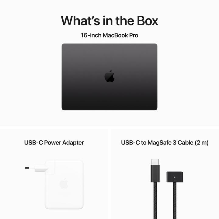 Actual product image Apple MacBook Pro - Late 2023 (16", M3 Max, 64 GB, 2000 GB, CH)
