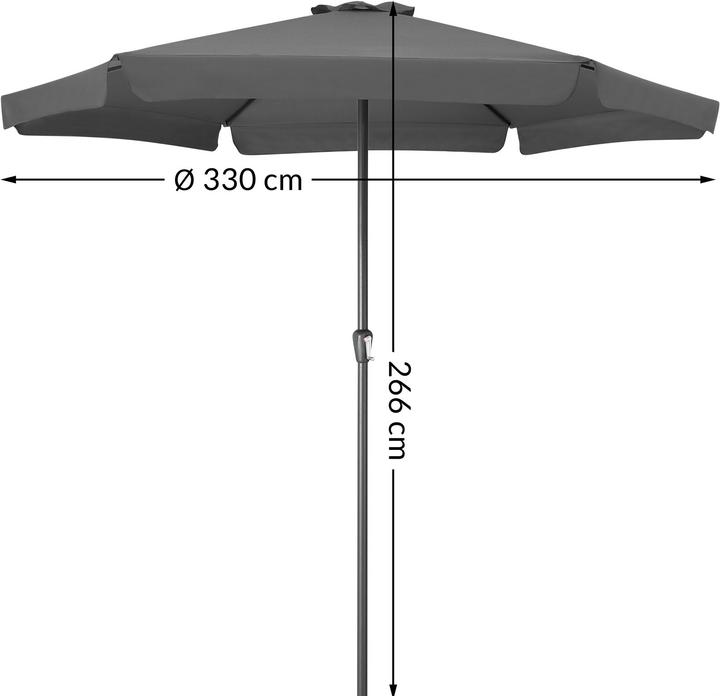Image du produit Kingsleeve Parasol (3.30 m)