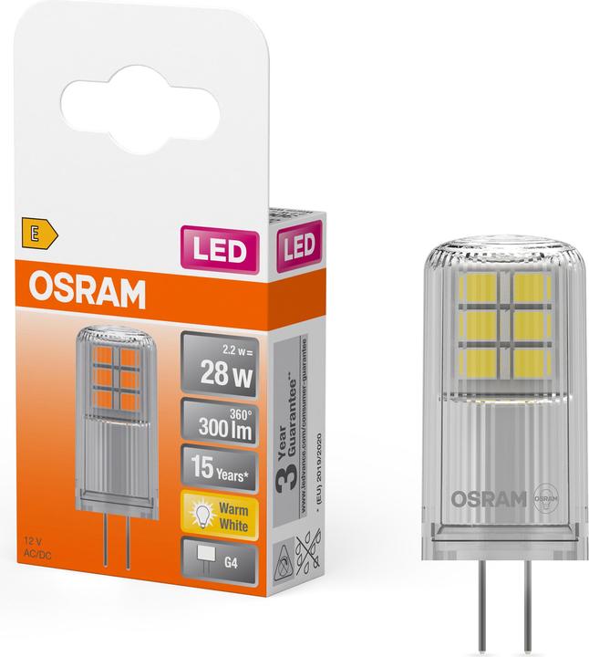 Image du produit Osram Pin (G4, 2.60 W, 300 lm, 1 x, F)