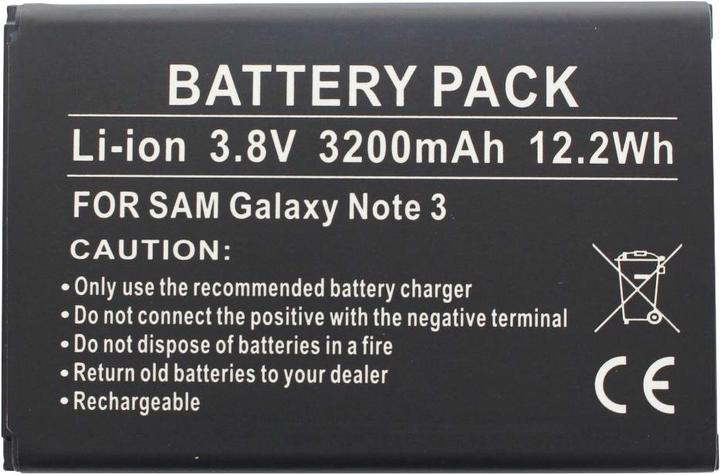 Image du produit Samsung Batterie Galaxy Note 3, Galaxy Note III, B800BE, B800BU