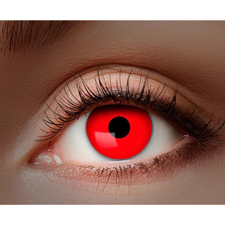 Immagine prodotto Boland Monats Kontaktlinsen UV Rot 2 Stück (Rosso)