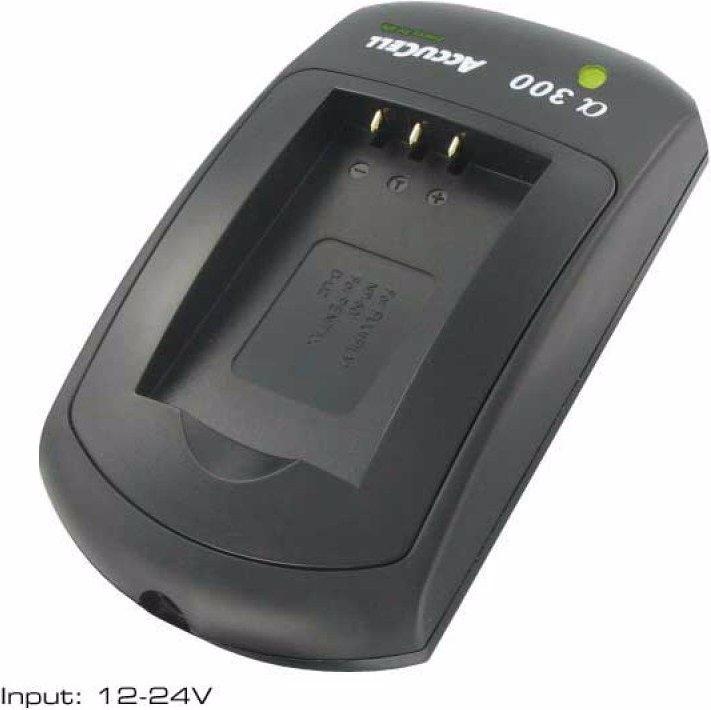 Produktbild AccuCell Schnell-Ladegerät passend für Canon NB-8L Akku A3000 IS (Kamera Akku Ladegerät)