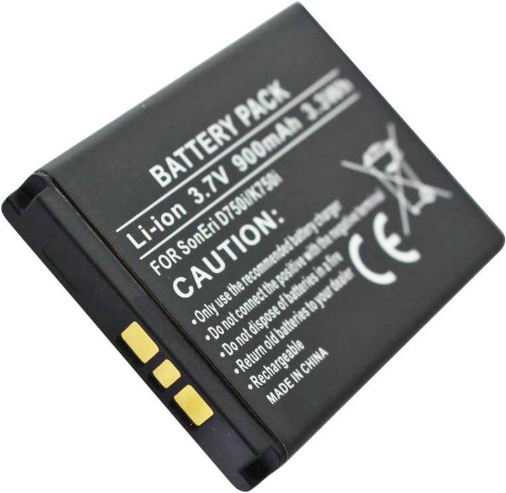 Actual product image Sony Ericsson Akku D750i, Z525i