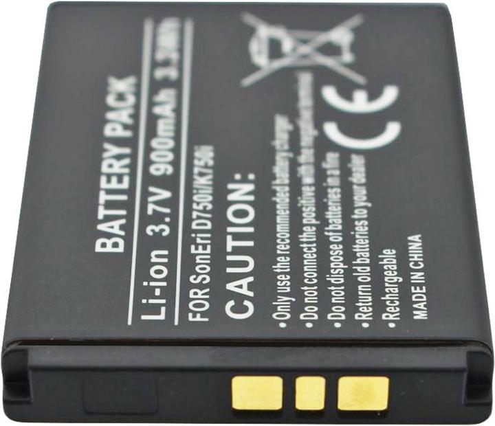 Actual product image Sony Ericsson Akku D750i, Z525i