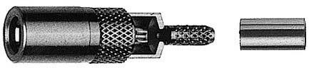 Image du produit Telegärtner SSMB femelle Femelle, droite 50 Ohms J01191A0021 1 pc.
