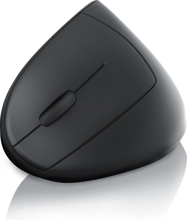 Produktbild CSL ergonomische Maus, Funk, optische Funk Linkshänder Vertikal Mouse, gegen Mausarm/Tennisarm (Kabellos)