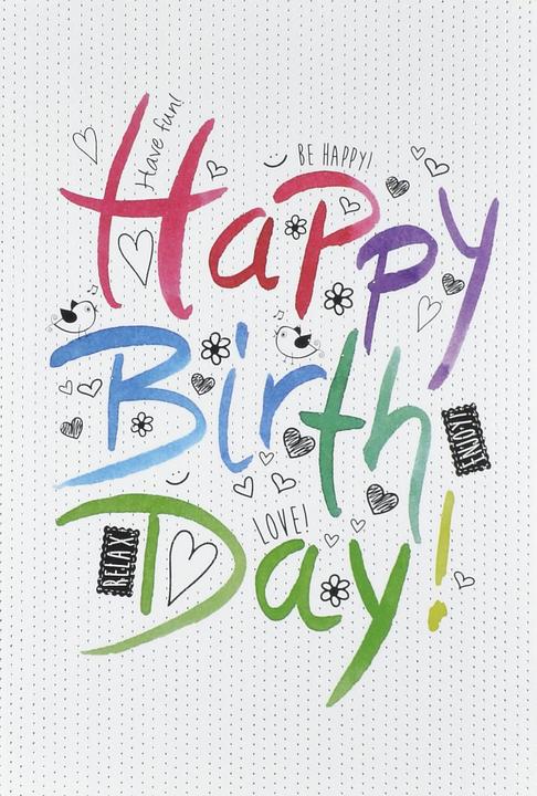 Image du produit ABC Carte d'anniversaire B6 Joyeux anniversaire (1 pcs)