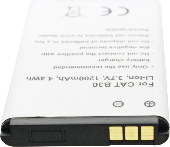Actual product image Cat Akku B30 Akku 1ICP5/3450 1S1P