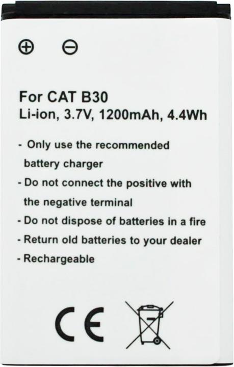 Actual product image Cat Akku B30 Akku 1ICP5/3450 1S1P