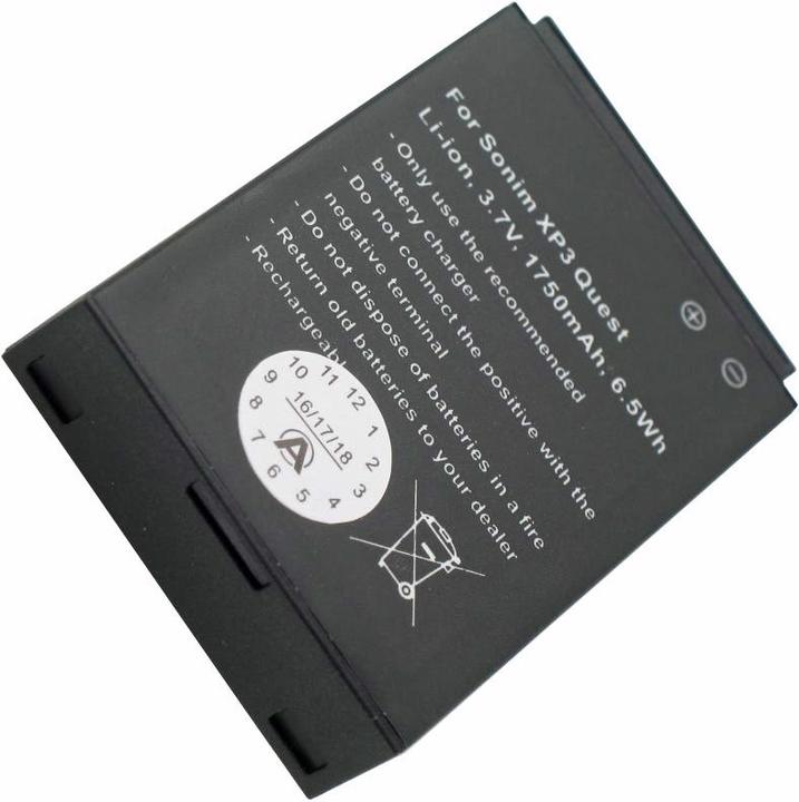 Produktbild Sonim Akku XP3 Quest XP1300, XP3300, XP5300 XP-0001100