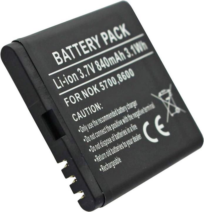 Actual product image Nokia Battery 6500 slide, BP-5M