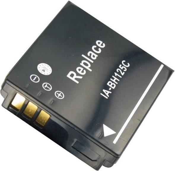 Actual product image Samsung Akku IA-BP125C, IA-BH125C, HMX-M20, HMX-R10 (Camera battery)