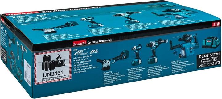Immagine prodotto Makita DLX4155TX1
