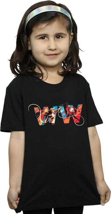 Image du produit - T-shirt WONDER WOMAN SYMBOL - Fille (152, 158)