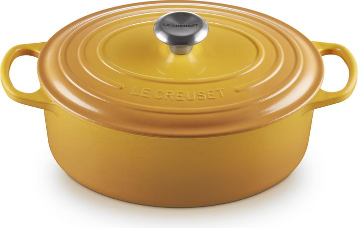 Produktbild Le Creuset Bräter Signature oval 29 cm Nectar (29 cm, Bräter + Schmortopf, Gusseisen)