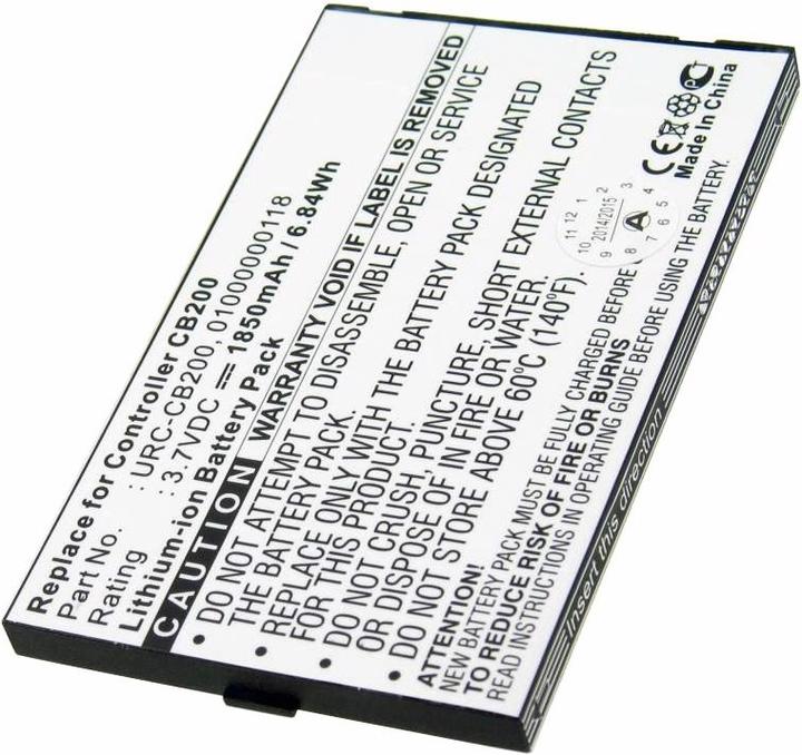 Actual product image AccuCell Battery CB200, CR200 Remote Controller URC-CB200, 010000118 (1 pcs., Device specific, 1850 mAh)