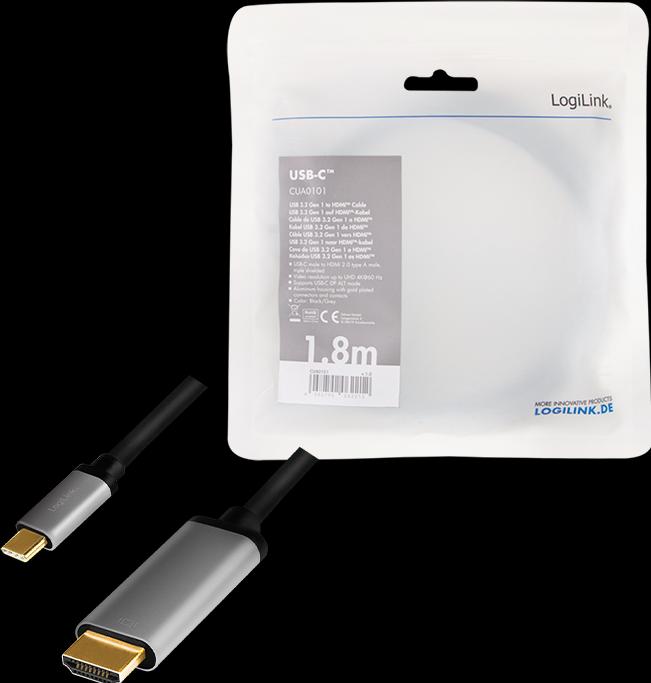 Produktbild LogiLink Adapterkabel (1.80 m, HDMI)