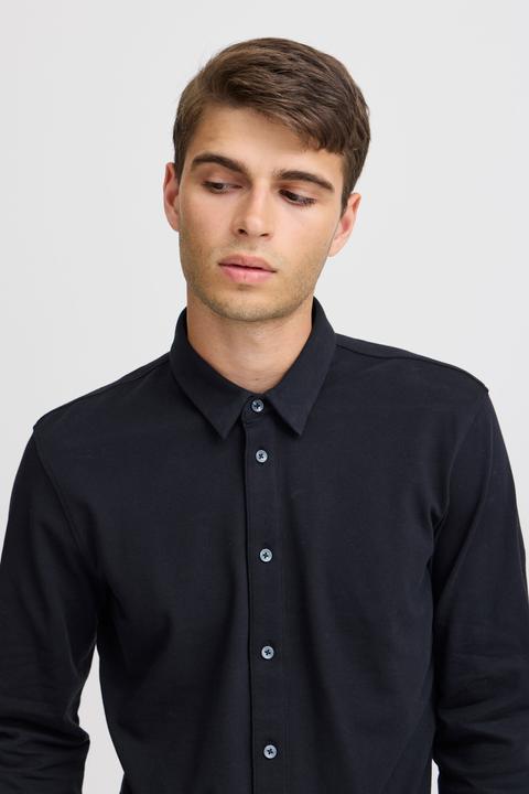 Actual product image Casual Friday CFARTHUR LS BU jersey piquet shirt 20505281 (L)