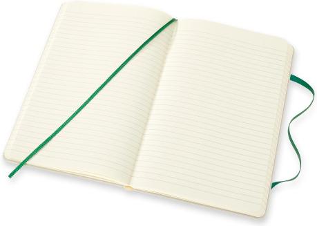 Produktbild Moleskine Notizbuch Zauberer Oz L/A5 851281 liniert,weiss,240 S. HC (A5, Liniert, Weicher Einband)