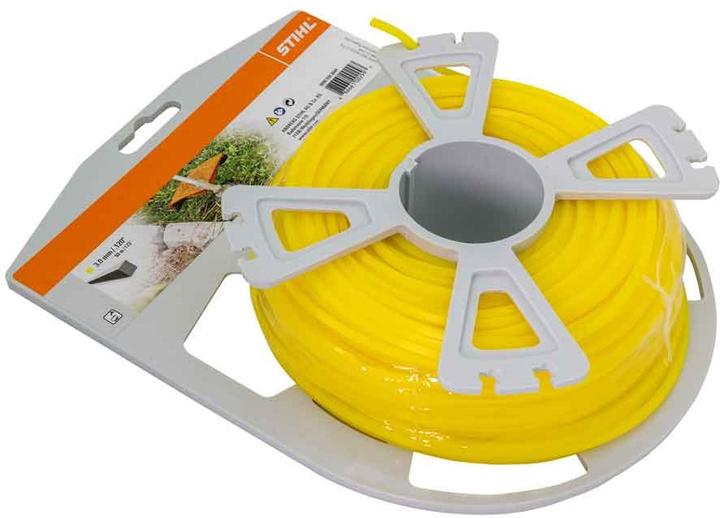 Produktbild Stihl 9302644 Mähfaden quadratisch 3.0mm x 53 m Trimmerfaden, 55m (Rasentrimmer, Trimmerfaden + Fadenspule)