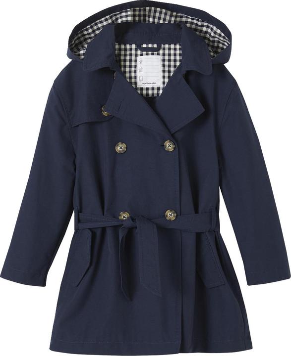 Immagine prodotto Vertbaudet Trench da bambina con cappuccio staccabile (140)