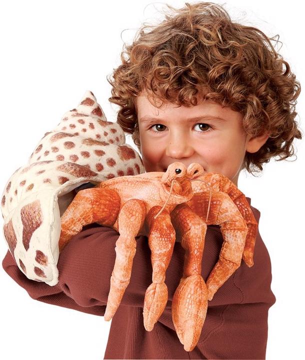 Actual product image Folkmanis Hermit Crab