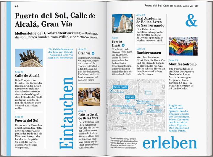 Actual product image Reise-Taschenbuch Reiseführer Madrid & Umgebung (German, Manuel García Blázquez, Maria Anna Hälker, 2024)