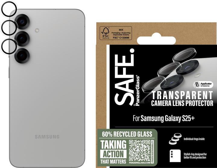 Produktbild PanzerGlass Safe. (1 Stück, Samsung Galaxy S25+)