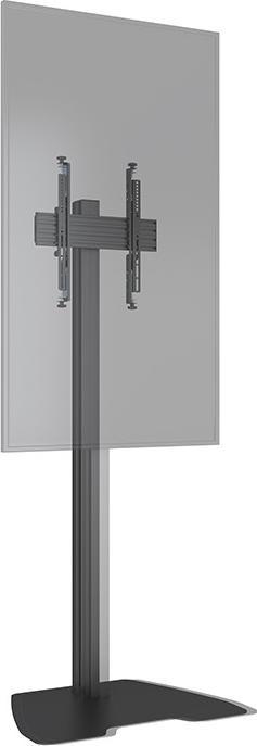 Produktbild Multibrackets TV Ständer bis 75", Metall/Aluminium, schwarz (75", 50 kg)