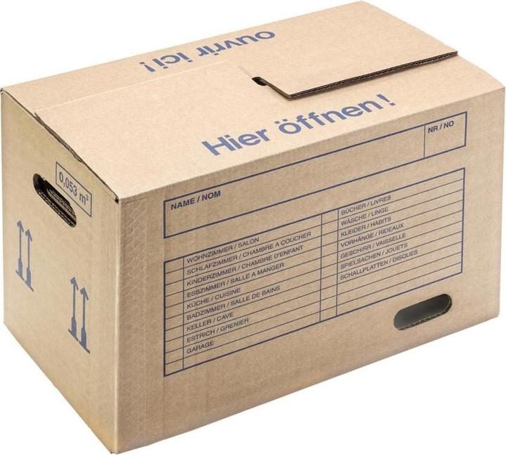 Image du produit Brieger Boîte de déménagement (1 x 85 x 78,5 cm, 44.50 l)
