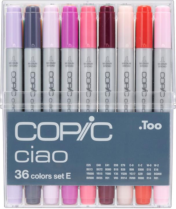 Image du produit Copic Set de 36 pièces E (Multicolore, 3 mm, 36 x)