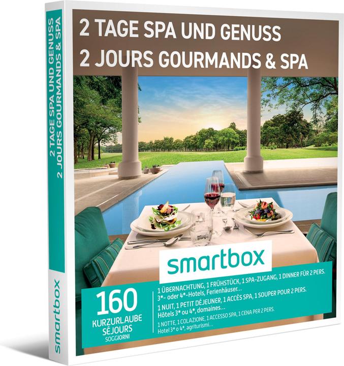 Smartbox 2 Tage Spa und Genuss (2 Pers.)