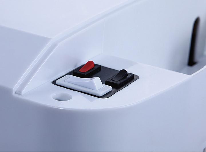 Produktbild Impeco Sensor Händetrockner Jet Kunstoff weiss 1850 W HEPA Filter (optional), autom. Auschalter, Zer