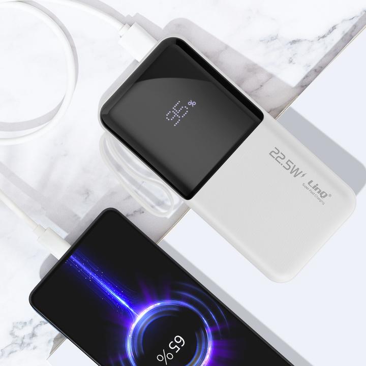 Immagine prodotto LinQ Banca di energia da 10.000 mAh + cavo Lightning / USB-C (10000 mAh)