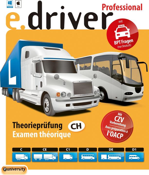 Image du produit e.driver Professional V1.0 (1 Utilisateur, 18 mois)