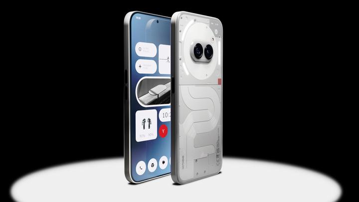 Actual product image Nothing Phone (2a) (256 GB, White, 6.70", Dual SIM, 50 Mpx, 5G)