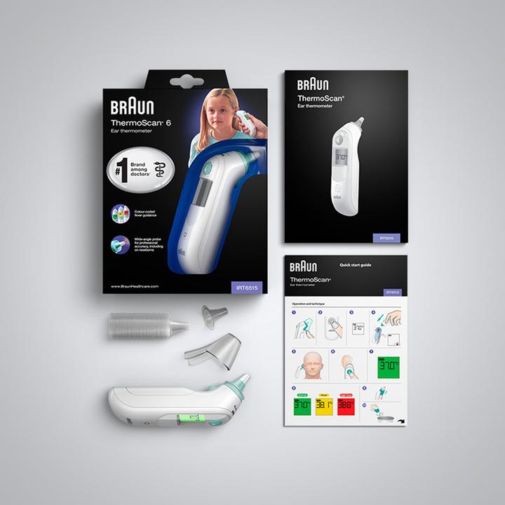 Produktbild Braun ThermoScan 6 IRT 6515 (Ohr)