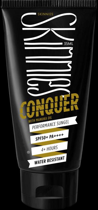 Actual product image Skinnies Conquer (Sun cream face, SPF 50, 35 ml, 40 g)