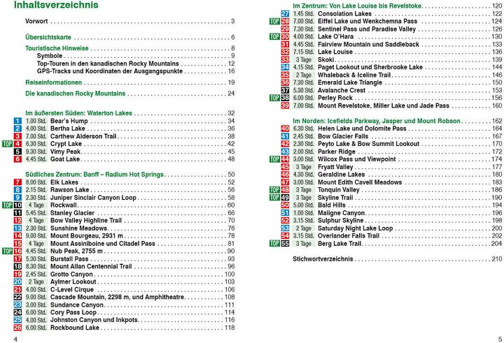 Valeurs nutritives et ingrédients Kanadische Rocky Mountains (Allemand, Verena Schmidt, 2023)